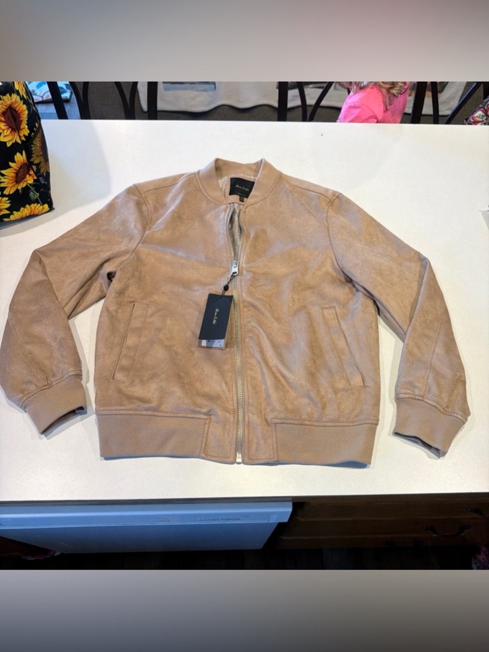 Porter and ash Jacket in Taupe